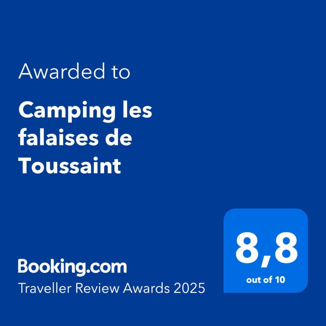 Camping Les Falaises De Toussaint Zewnętrze zdjęcie
